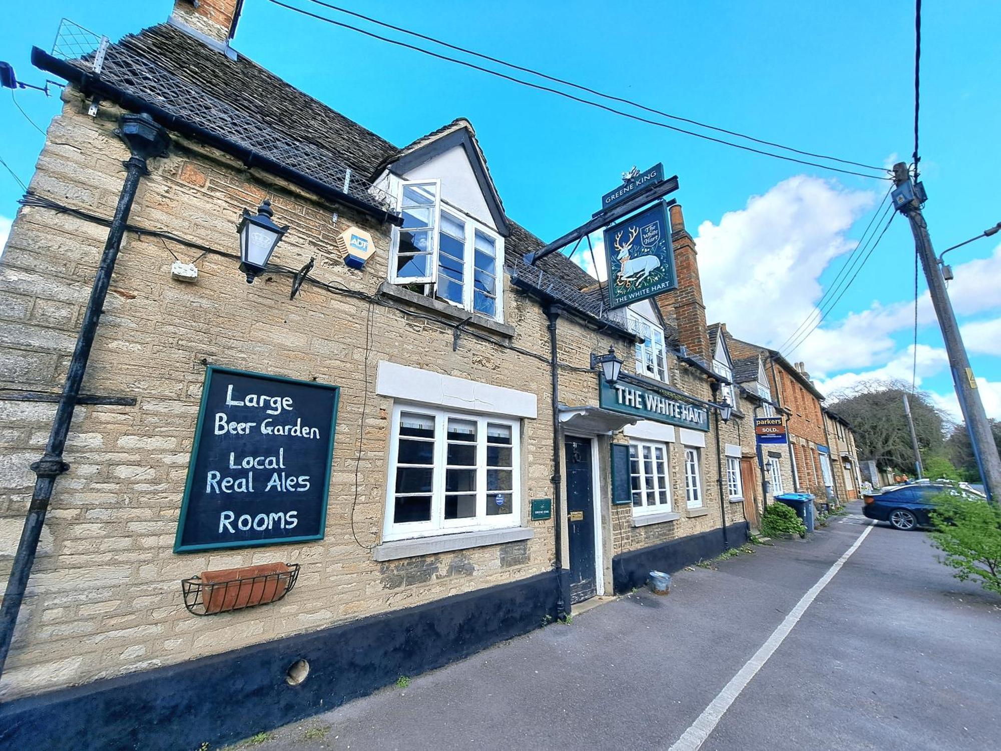 Bed and Breakfast The White Hart Eynsham Экстерьер фото